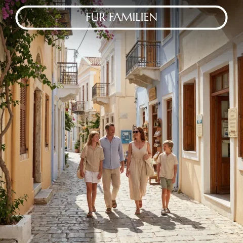 Family in Symi